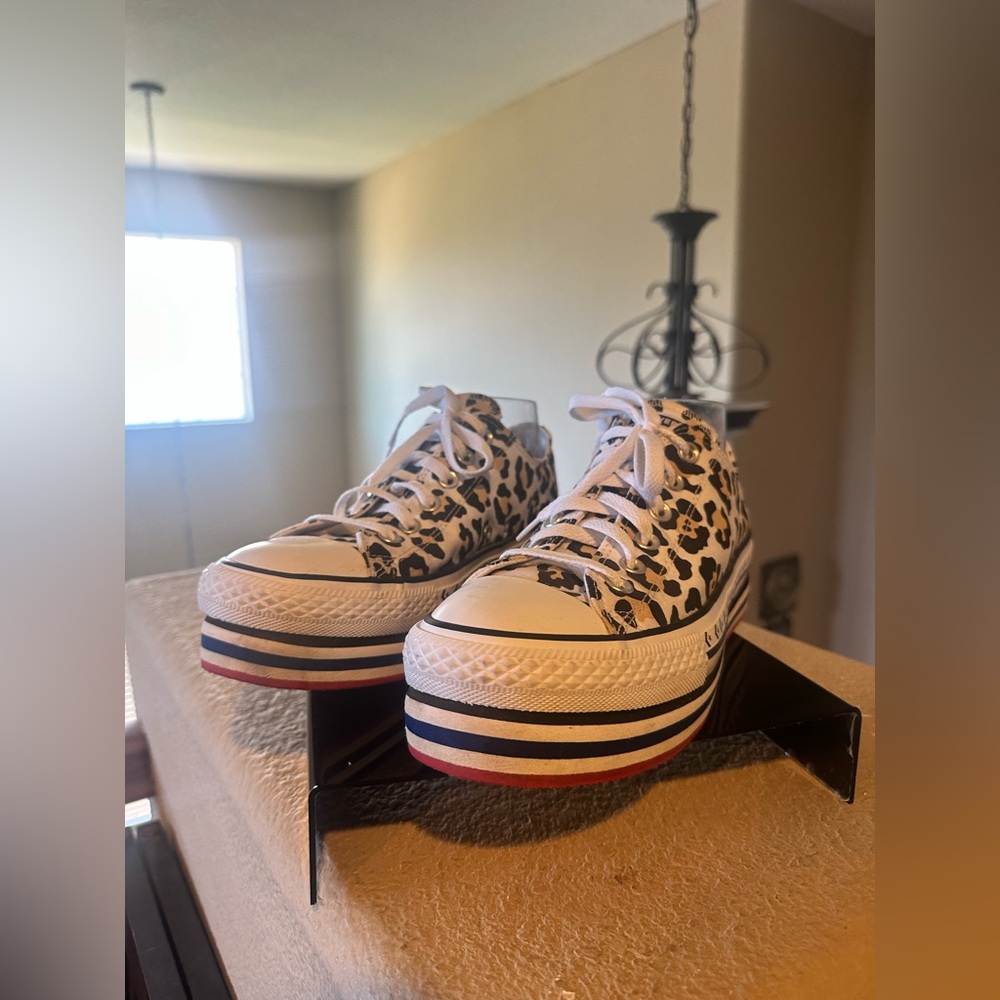 Converse animal print platform red bottom - Picture 4 of 7